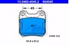 Комплект задних колодок 13046040402 ATE
