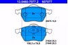 Колодки тормозные передние дисковые 13046070772 ATE