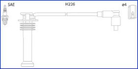 Дріт високовольтні, комплект 134672 Hitachi