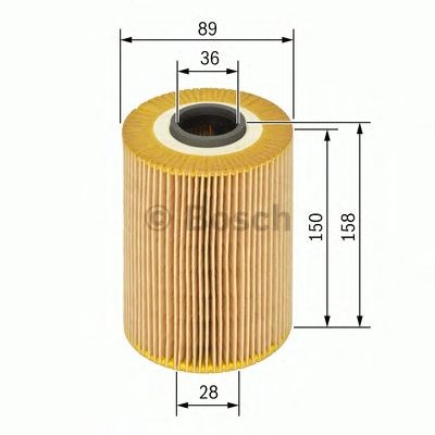 BOSCH 1457429123 Фильтр масляный в наличии Украина
