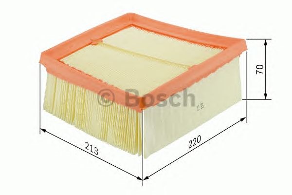 Автомобильный фильтр воздуха 1457433575 BOSCH