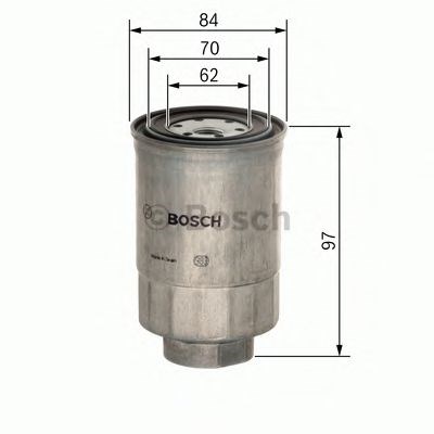 Фильтр топлива 1457434443 BOSCH
