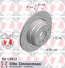 Тормозной диск 150129952 ZIMMERMANN