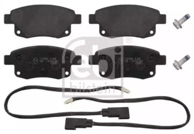 Колодки дисковые  16701 FEBI