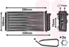 Радиатор печки (отопителя) 17006183 VAN WEZEL