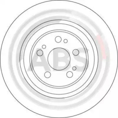 Ротор тормозной 17037 ABS