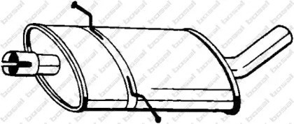 Средний глушитель 175003 BOSAL