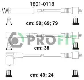 Провода зажигания 18010118 PROFIT