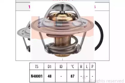 Термостат в корпусе 1880374S EPS