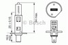 Лампочка ближнего света 1987302015 BOSCH