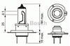 Лампочка ближнего света 1987302079 BOSCH