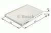 Воздушный фильтр салона 1987432183 BOSCH