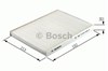 Фильтр пылевой 1987432190 BOSCH