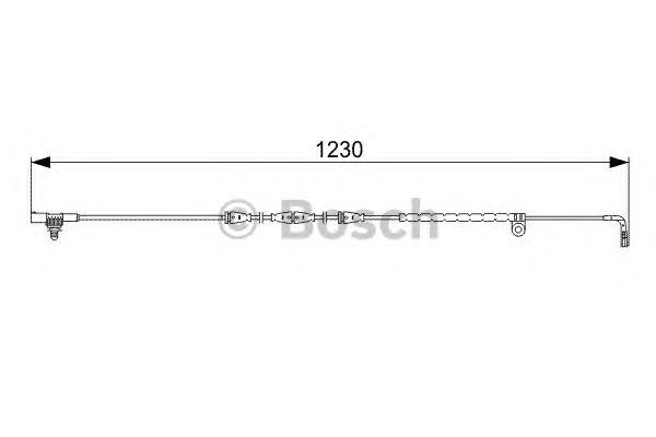 Датчик износа колодок 1987473022 BOSCH