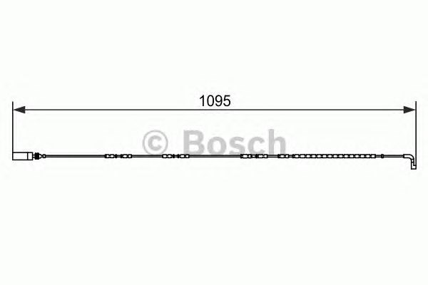 Задний датчик износа тормозных колодок 1987473069 BOSCH