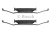 Комплект пружинок крепления дисковых колодок, передних 1987474109 BOSCH