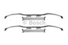 Комплект пружинок крепления дисковых передних колодок 1987474309 BOSCH