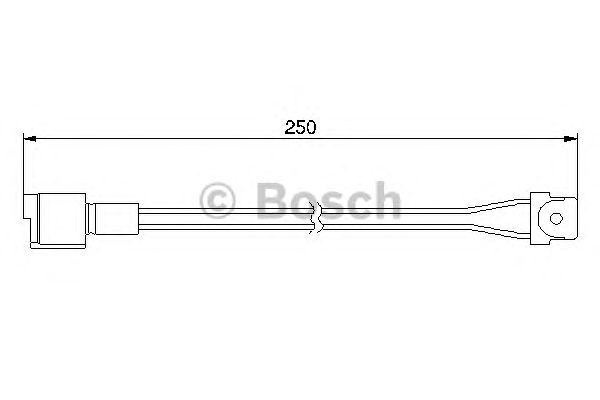 Датчик износа колодок 1987474905 BOSCH