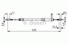 Трос ручника задний правый 1987477220 BOSCH