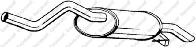 Глушитель  200401 BOSAL