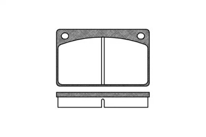 Колодки тормозные дисковые комплект Вольво 240