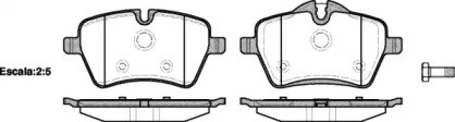 Колодки тормозные Mini COUNTRYMAN