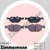 Колодки тормозные передние дисковые 214842051 ZIMMERMANN