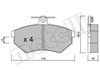 Колодки тормозные передние дисковые 2200502 METELLI