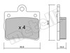 Задние колодки 2202550 METELLI