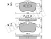 Тормозные колодки 2203090 METELLI