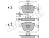 Колодки 2205491 METELLI