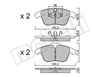 Тормозные колодки 2206755 METELLI