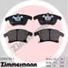 Передние тормозные колодки 222691951 ZIMMERMANN