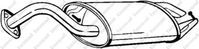 Глушитель  228495 BOSAL