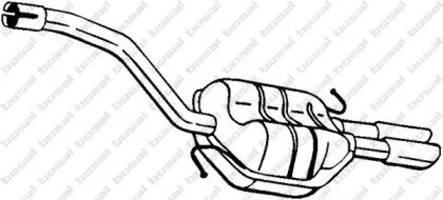 Выхлопная труба 233165 BOSAL