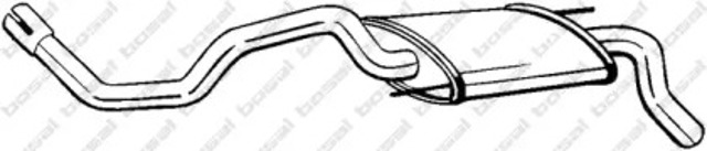 Глушитель  233639 BOSAL