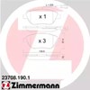 Тормозные колодки 237081901 ZIMMERMANN