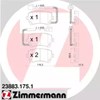 Колодки на тормоз задний дисковый 238831751 ZIMMERMANN