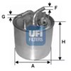 Топливный фильтр 2400200 UFI