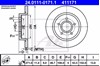 Задний тормозной диск 24011101711 ATE