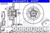 Тормозной диск 24011201772 ATE