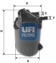 UFI 2406101 Фильтр топливный в наличии Сумы