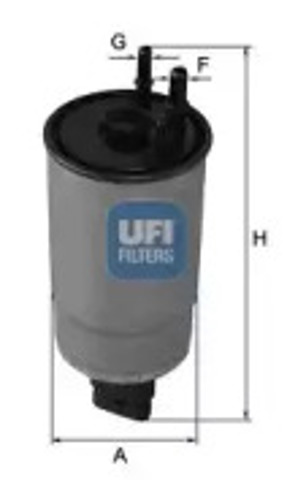 Фильтр топливный 2411000 UFI