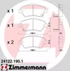 Колодки тормозные 241221901 ZIMMERMANN