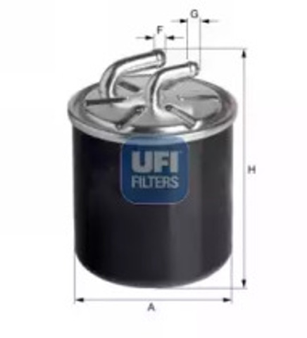UFI 2412600 Топливный фильтр в наличии Чернигов