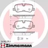 Задние колодки 241921751 ZIMMERMANN