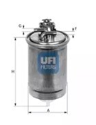 Топливный фильтр 2442400 UFI