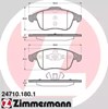 Колодки передние 247101801 ZIMMERMANN