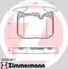 Тормозные колодки 250281801 ZIMMERMANN