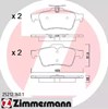 Колодки дисковые  252121601 ZIMMERMANN